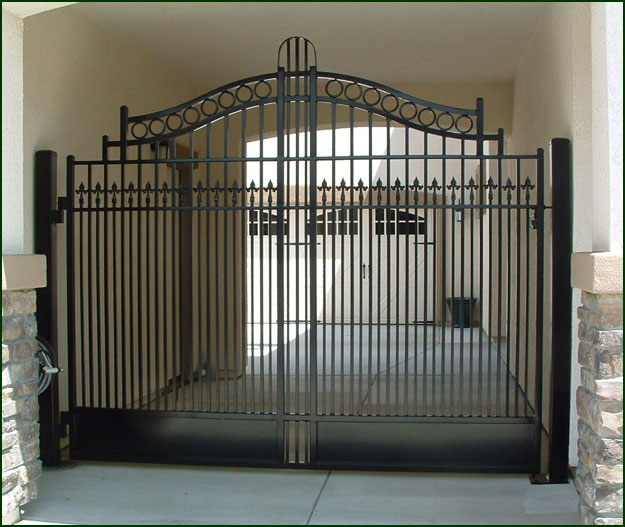 Wrought Iron Driveway Gates Elk Grove