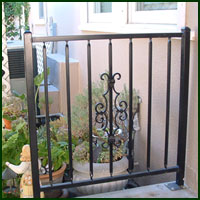 Wrought Iron Fence, Davis